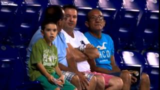 That Marlins Kid Dancing on JumboTron Fan Cam (HD)