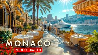 MONACO, Monte Carlo 4K | The Most Luxurious Walking Tour in Europe
