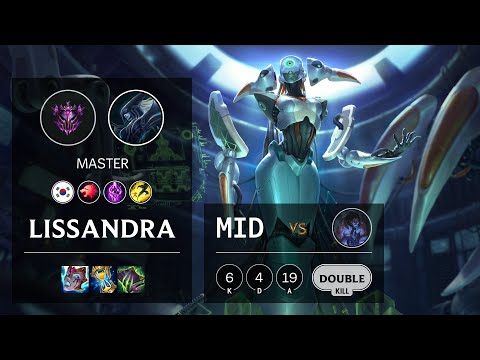Lissandra Mid vs Sylas - KR Master Patch 11.18