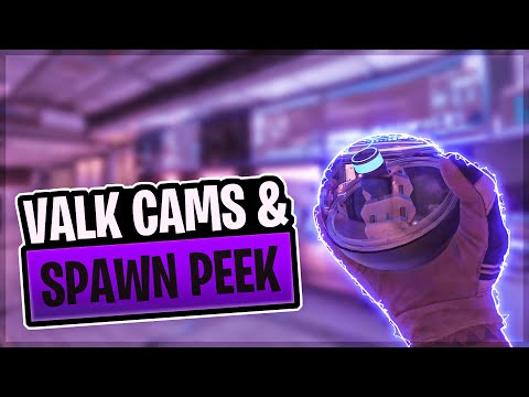 TOP Valk Cams + CRAZY Spawn Peek Rainbow Six Siege