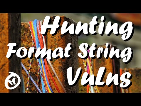 Hunting Format String Vulnerabilities