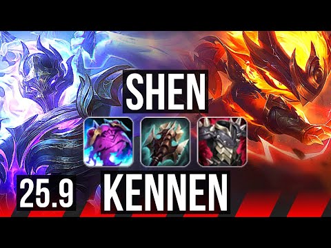 SHEN vs KENNEN (TOP) | 8/1/15, Dominating | EUW Diamond | 25.9