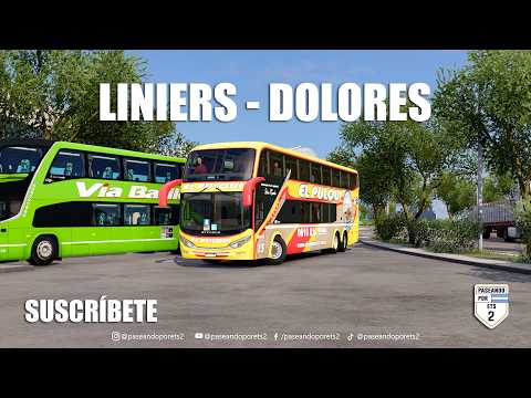 LINEA NUEVA DE EL PULQUI🔥¡DESDE LINIERS HACIA DOLORES, BUENOS AIRES!🚍| ETS 2 MAPA CEIBO🚌