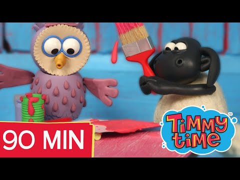 90 Min | 🐑 Timmy Playing Pranks and Mishaps | 😃 Cute Cartoons for Toddlers | OFFICIAL EPISODES