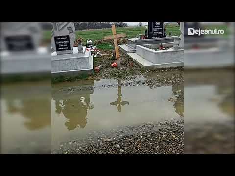 inundatii cimitir Dej