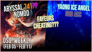 Abyssal RoR FC 741pp!!, Yaong Ice Angel HR, FayeurS admits cheating? & more! - osu! Weekly #37