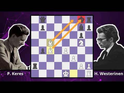 Keres Shows The Bishops' Power In Chess - Keres vs. Westerinen, 1973