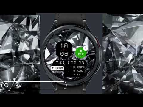 Diamonds Animated Watch Face