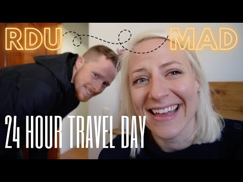 Raleigh to Miami to Madrid | 24 Hours of Traveling