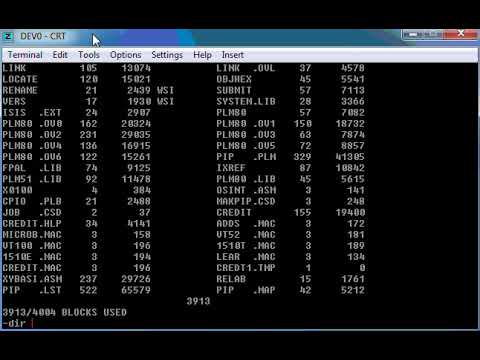 intel isis plm80 compiler