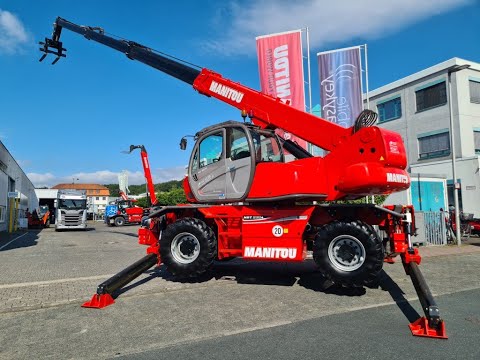 Originalus vaizdo įrašas: Krautuvas su teleskopine svirtimi Manitou MRT 2150 Privilege