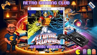 Atomic Runner | Mega Drive | High-Speed Retro Action Adventure! ⚡🏃| Review & Gameplay