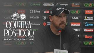 Entrevista | Pós-jogo - Operário 1x0 Tombense - Thiago Schumacher