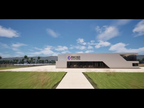 Ground Station Complex 3D Render