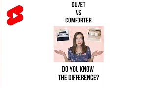 Difference Between Duvet and Comforter