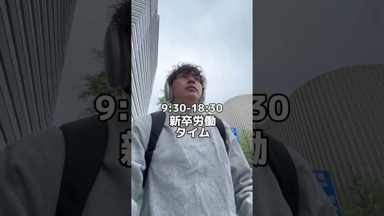 年収1000万大学新卒の１日