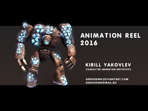 Animation Reel 2016