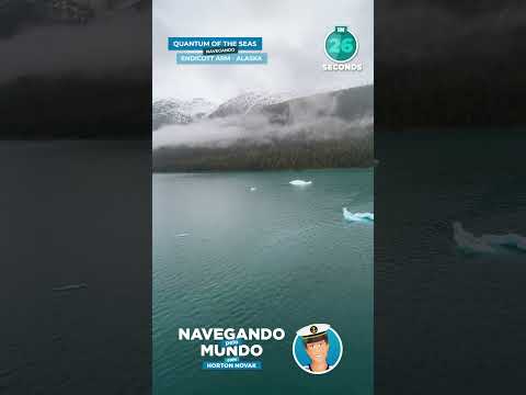 Thumbnail for Quantum of the Seas navegando em meio ao gelo em Endicott Arm Fiorde | #shorts #cruzeiros  #alaska