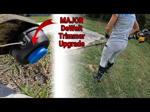 SOLVED DeWalt DCST970X1 String Trimmer Upgrade - No More Tangles!
