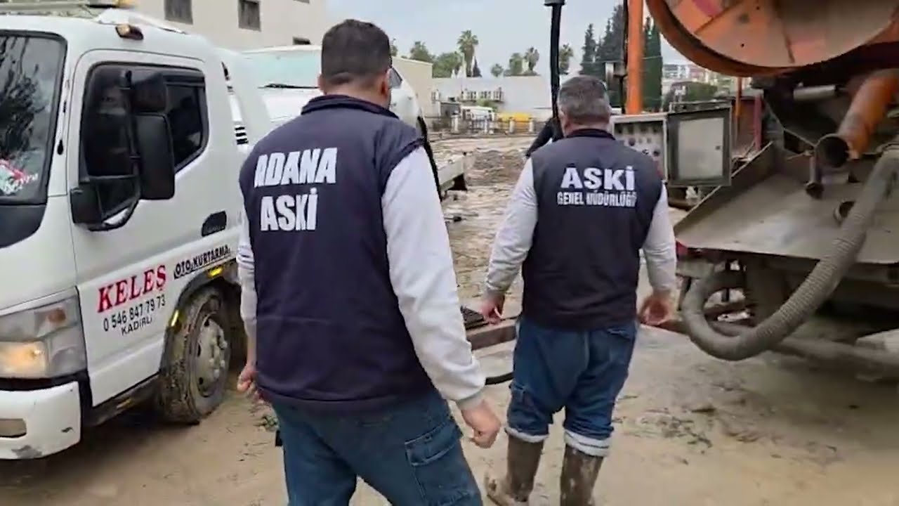 Kadirli'de meydana gelen sel felaketinin hemen ardından tüm imkanlarımızla sahadayız