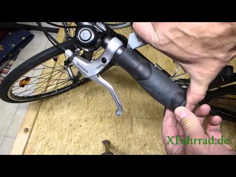XFahrrad.de - wie man die Fahrradgriffe wechselt