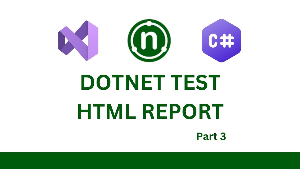 Generate unit test html report using dotnet test
