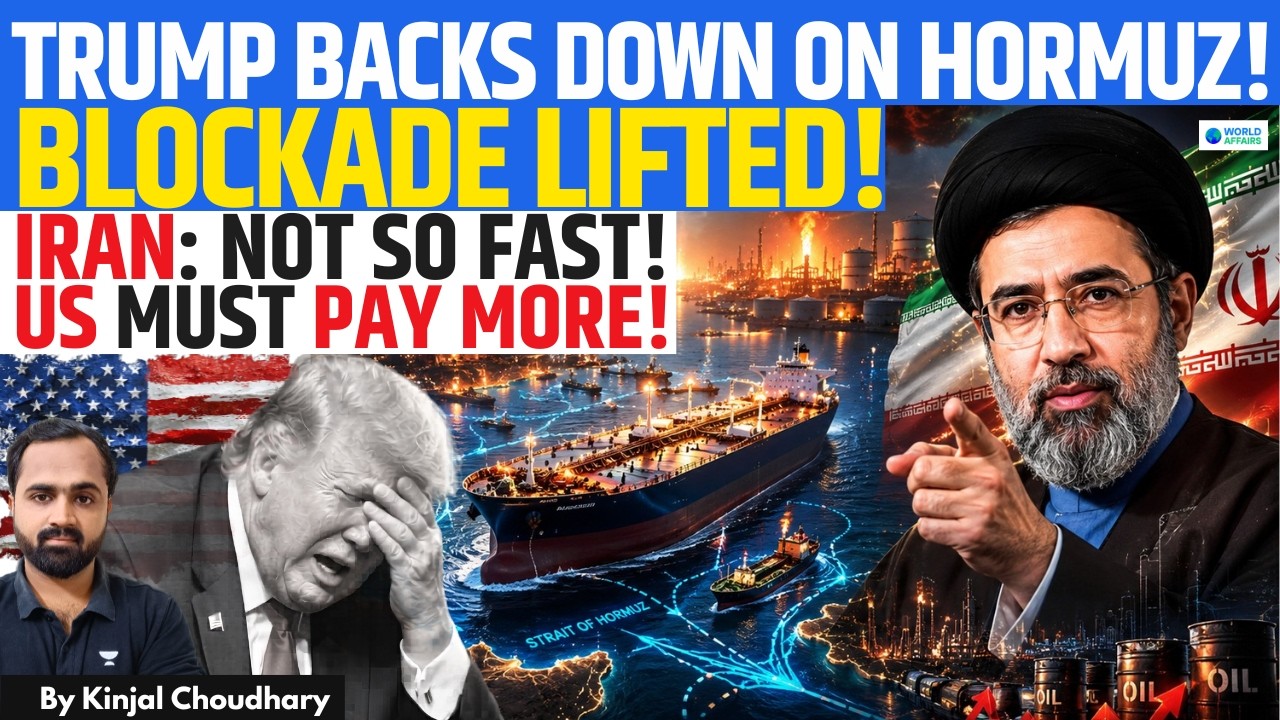 Trump Backs Down On Hormuz! Iran Rejects Deal, Demands More Concessions From USA | Kinjal
