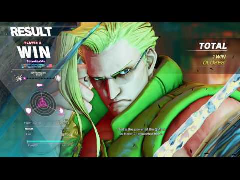 STREET FIGHTER V CHARLIE NASH VS RYU