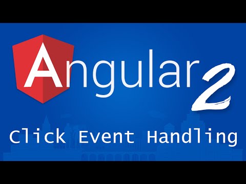 Angular 2 for Beginners Tutorial 9 Click Event Handling
