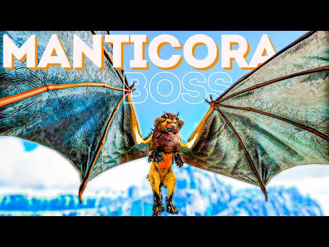 DOMEI um BOSS MANTICORA INCRIVEL Ep.16:Ark Primal fearT3