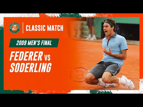 Federer vs Soderling 2009 Men's final | Roland-Garros Classic Match