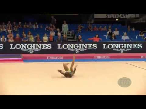 World Championships Stuttgart 2015 | Qualification | Anna Bozhko Ribbon
