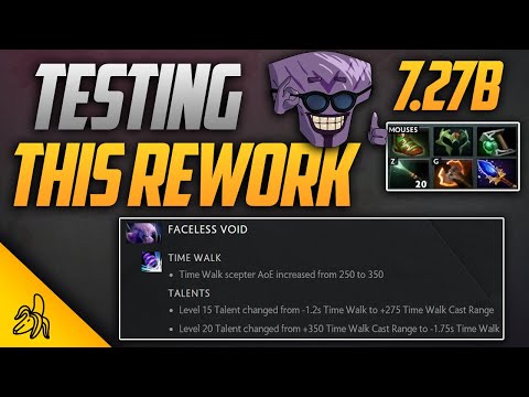 Testing out New Faceless Void BF + Ags Changes
