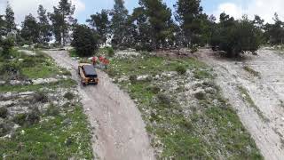 פורד ברונקו במבחן של מדריכי אתר השטח www.4x4.co.il