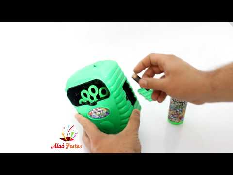 Máquina de Bolhas de Sabão Billion Bubbles - Aluá Festas