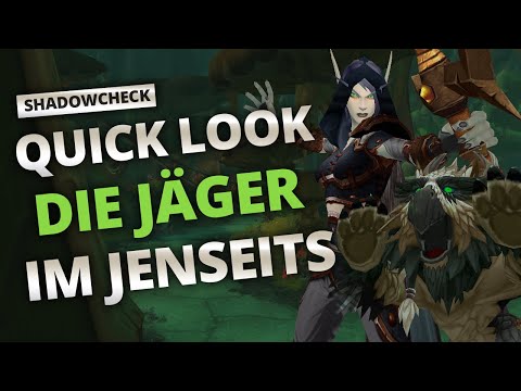 Shadowcheck - Jäger in Shadowlands, erster Überblick | World of Warcraft