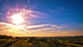 preview picture of video 'WIOSENNY ZACHÓD SŁOŃCA Busko-Zdrój (SPRING SUNSET) - HDR TIME-LAPSE'