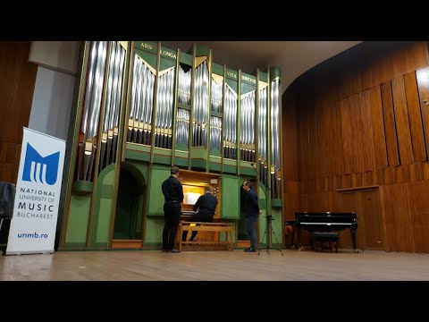 Recital cu lucrări de Hans Peter Türk, Festivalul CANTUS ECCLESIAE 2022. Clasa de orgă a ANMGD Cluj