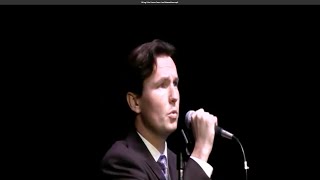 Singing Bring Him Home at the Golden State Theater