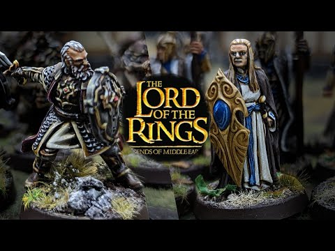 Dale Vs Lothlorien ~ Middle Earth SBG Battle Report