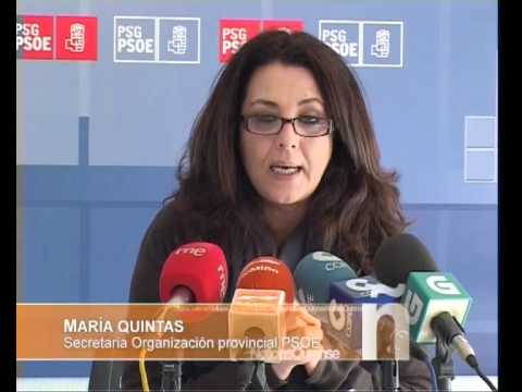 RUEDA PSOE. TANATORIO ARNOIA. MARIA QUINTAS