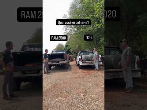 RAM 2500 ou D20, qual você escolheria?