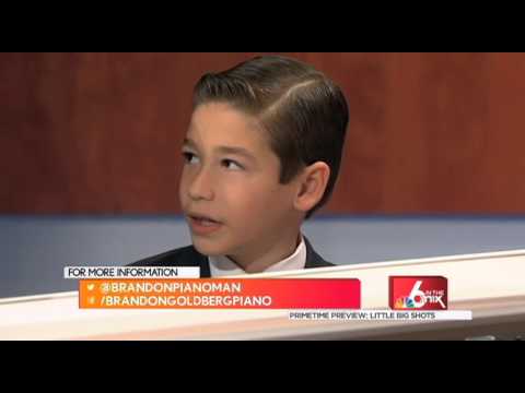 Brandon talking about Little Big Shots on NBC 6 in the Mix with Kelly Blanco