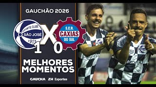 SÃO JOSÉ 1x0 CAXIAS | MELHORES MOMENTOS | GAUCHÃO | 26/01/2026