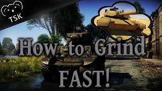 War Thunder | How To Earn MORE Research Points &amp; Grind Vehicles FAST For FREE!