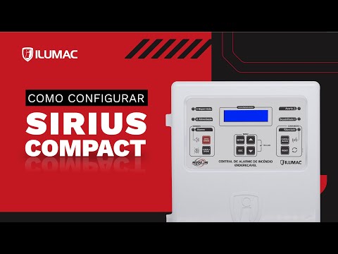 Como CONFIGURAR a Central de Alarme de Incêndio SIRIUS COMPACT II I ILUMAC