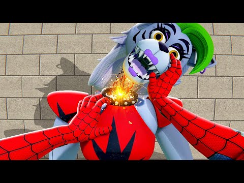 RIPPING Roxanne Wolf from FNAF Apart - Bonelab VR Mods