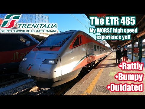 L'ORRIBILE Pendolino ETR485 di FS Trenitalia!