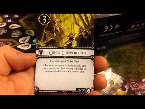 Battlelore. Lorecards herald of dreadfall