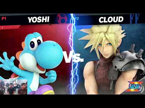 MSM.ZERO 10 Losers Round 2 - Impact (Yoshi) Vs. Jordan (Cloud) - SSBU Tournament